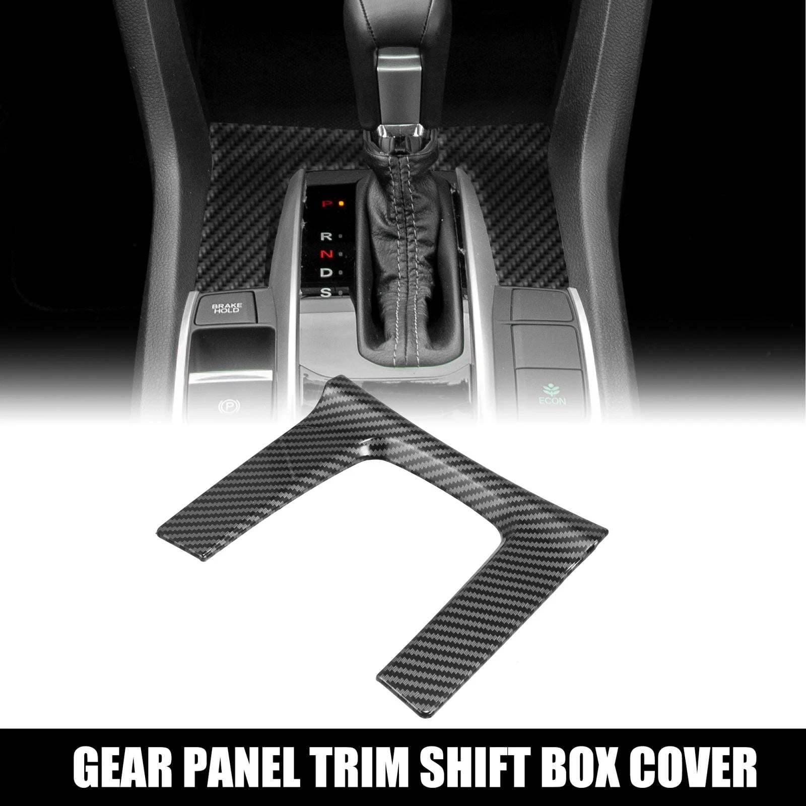 Gear Panel Trim Shift Box Cover Decal for Honda Civic (2016–2021)