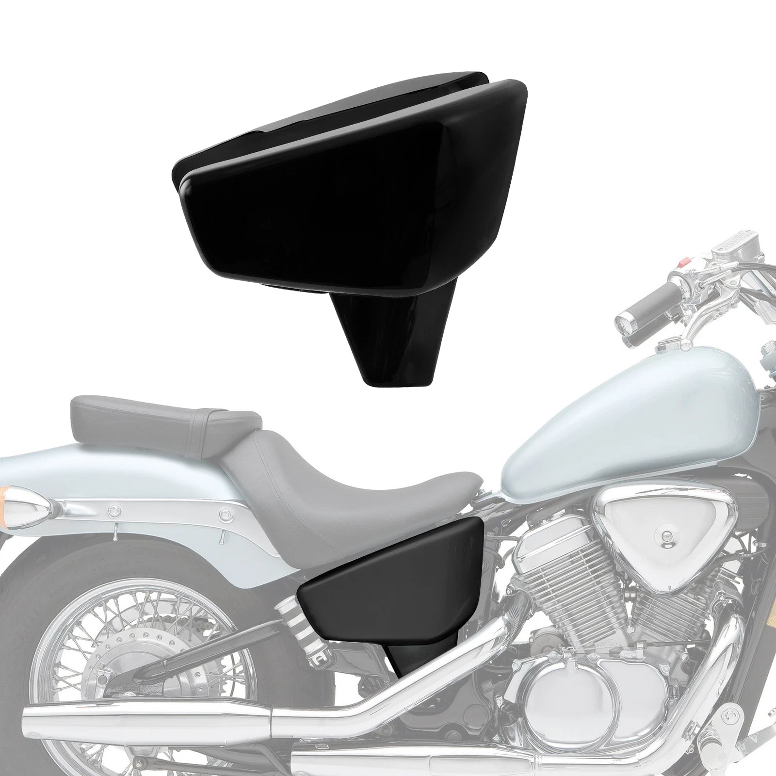 Battery Side Cover Fairing for Honda Shadow VLX 600 VT600 (1999–2007)