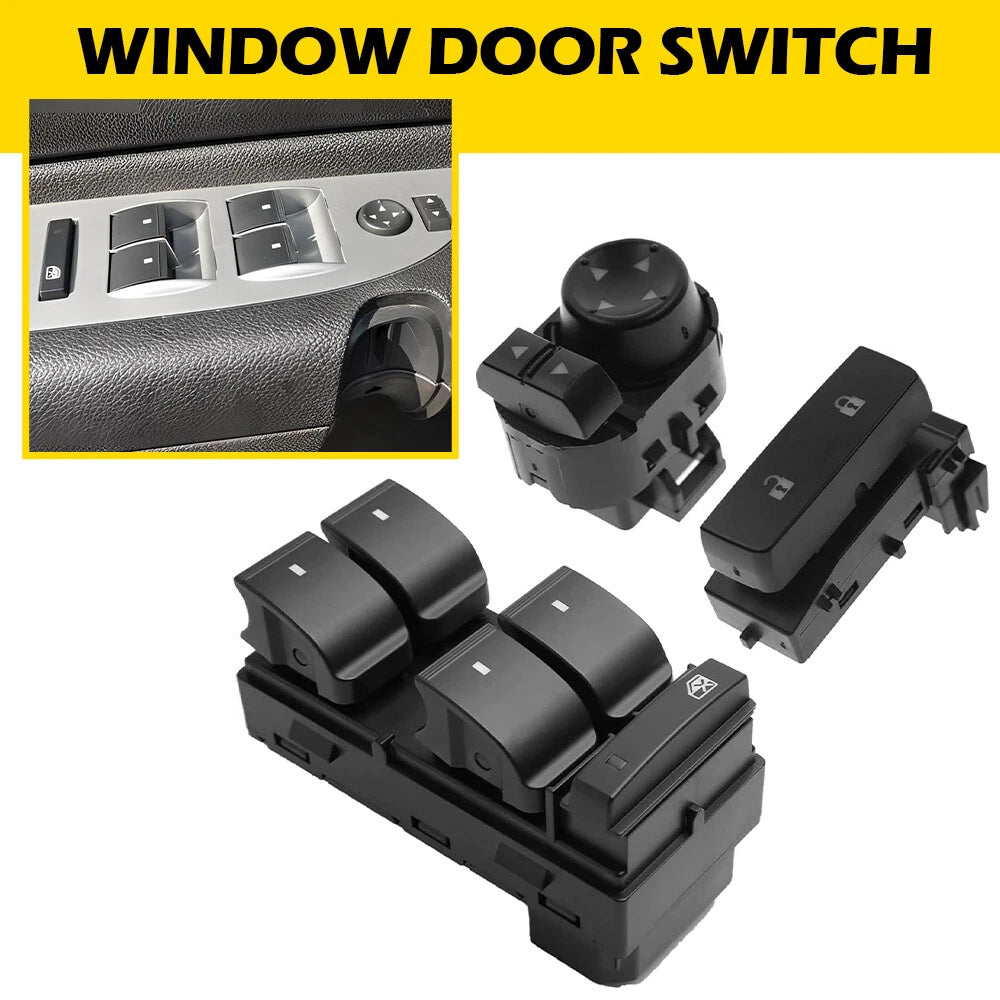 Power Door Lock Window Control Switch for Chevrolet Silverado/GMC Sierra (2007–2014)