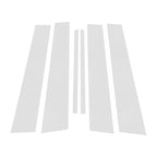 Set of 6 Door Pillar Window Trim for Lexus CT200 CT200h (2011–2017) Chrome