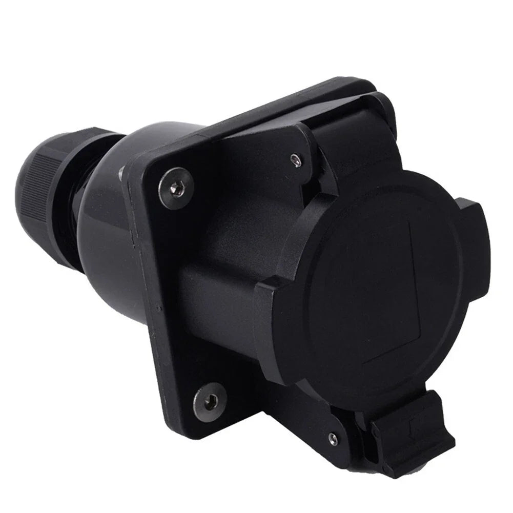 Inlet Socket 32A J1772 Type-1 EV Connector for Vehicles
