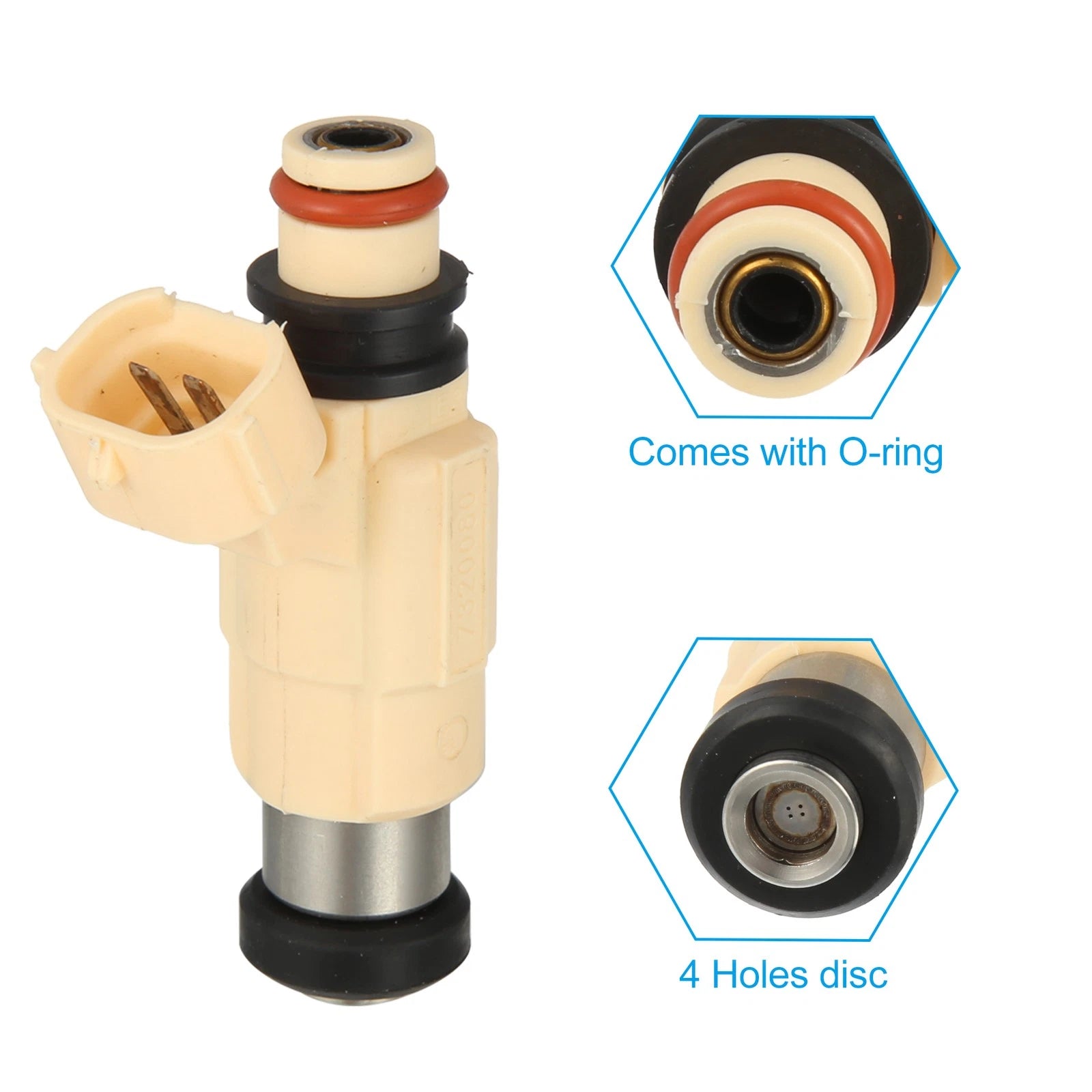 6X CDH240 Fuel Injector Nozzle for Mitsubishi Eclipse 2.4L (2001–2005)