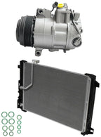 AC Compressor Kit with Condenser for Mercedes GLK250 2.1L (2013–2015)