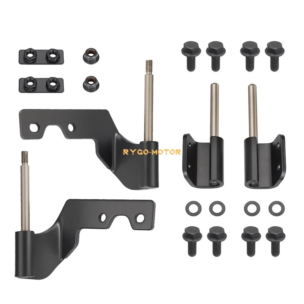 Half Door Hinge Hardware Kit for Polaris Ranger XP 1000 / Crew XP 1000 (2018–2023)
