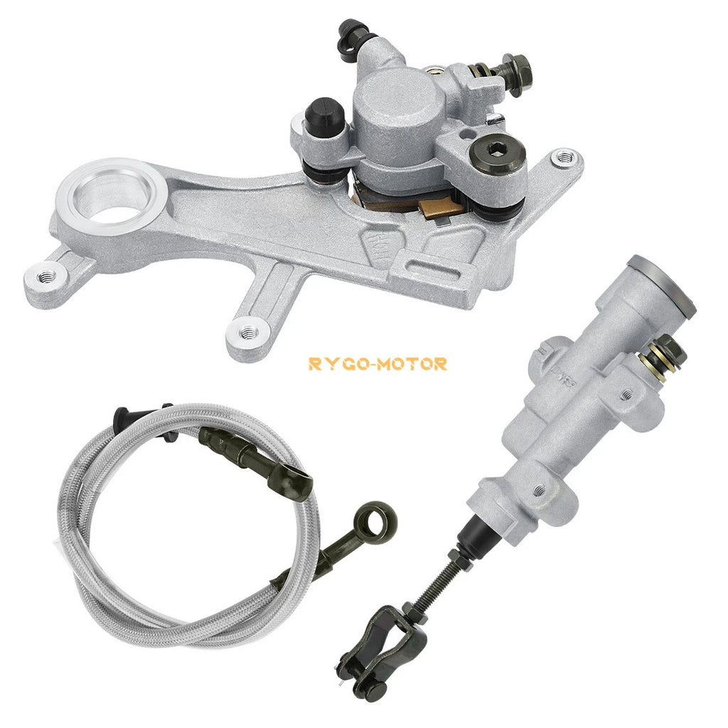 Rear Brake Master Cylinder Caliper Hose Kit for Honda CR125R CR250R (2002–2007)