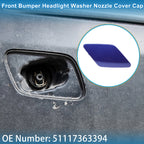 Front Right Washer Nozzle Cover Cap No. 51117363394 for BMW 428i (2014–2016) Dark Blue