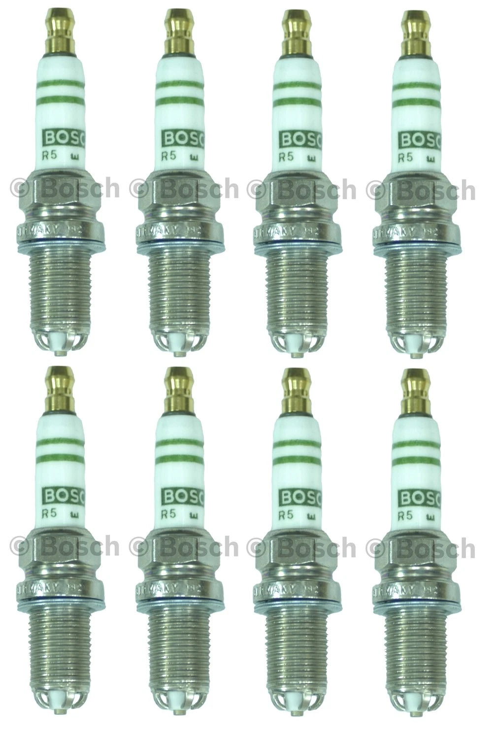 Set of 8 Spark Plugs Bosch FGR7KQE0 for Audi A6 Quattro VW Phaeton (2005–2010)