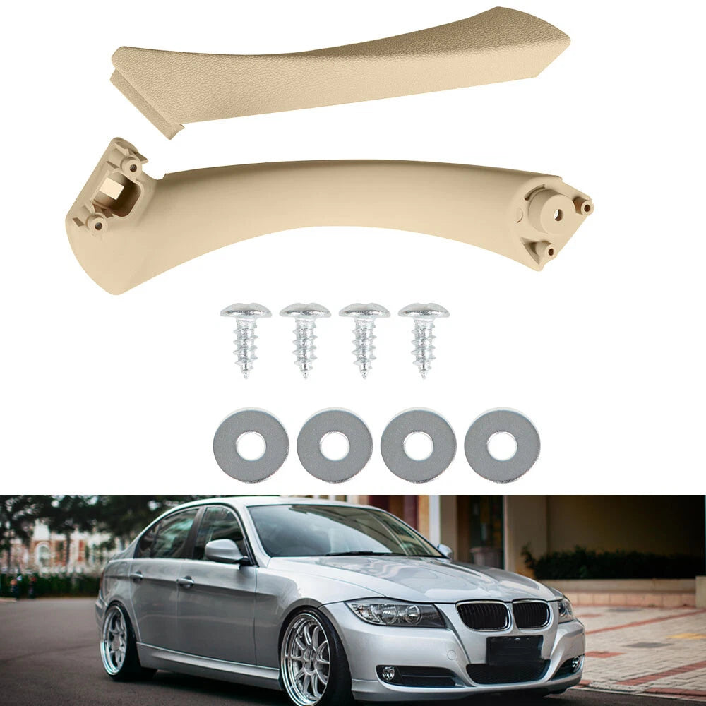 Door Panel Trim Cover for BMW E90 328i (2007–2013) Beige Rear Left