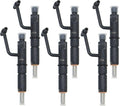 6X Fuel Injector 6646906 for Isuzu 4JB1 Mustang Bobcat 843 853 960 2060