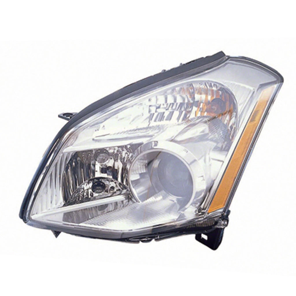 Halogen Head Light Assembly Driver Side Replacement for 2007 Nissan Maxima