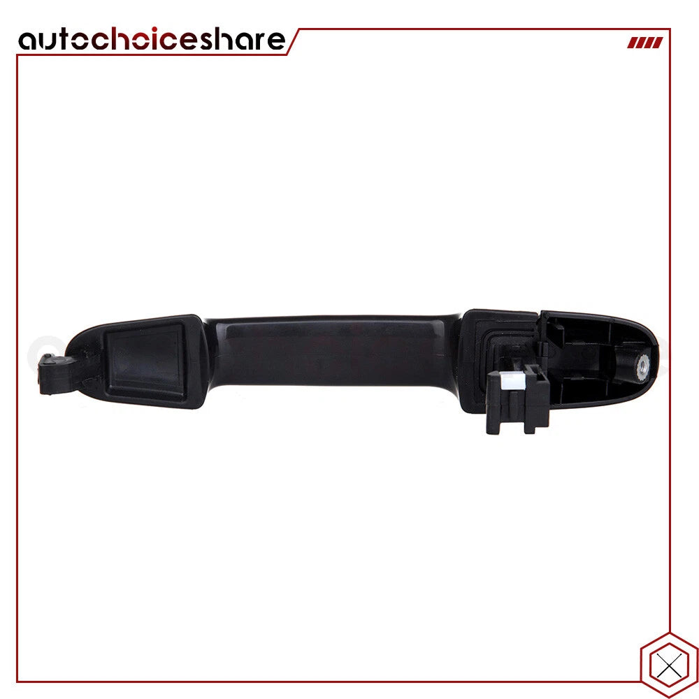 1X Black Exterior Door Handle for Hyundai Elantra (2006-2012)