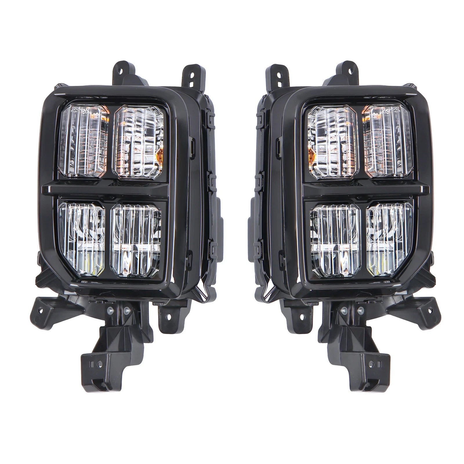 LED Fog Lights with Bezel for Mitsubishi Outlander Sport (2020–2024) LH+RH