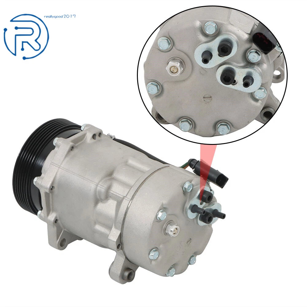 A/C Compressor & Clutch for Volkswagen Jetta Golf Beetle (2000–2005)