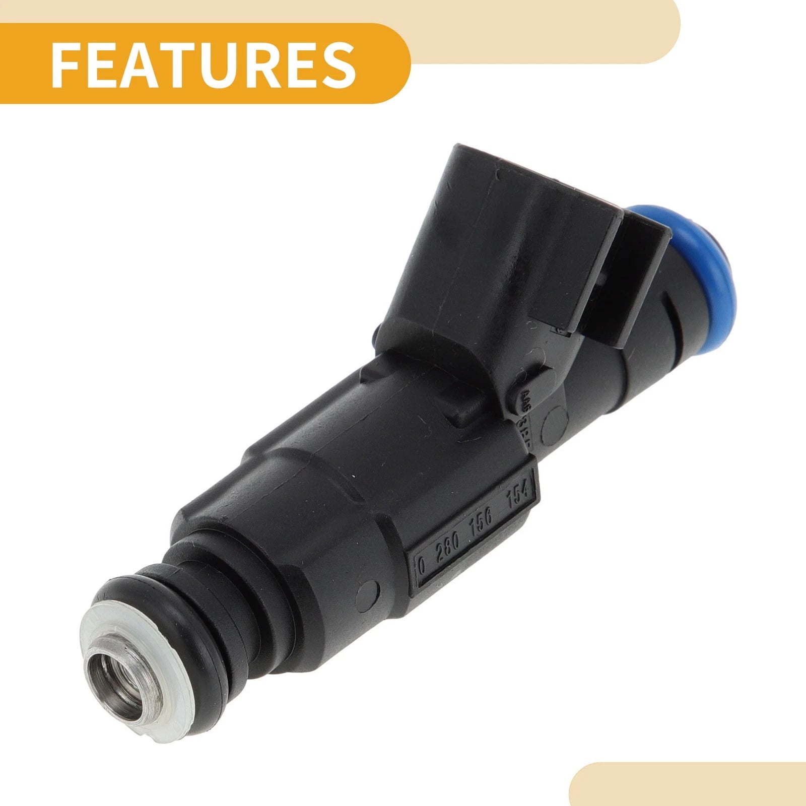 1 Pc Fuel Injector No.0280156155 for Ford Ranger (2001–2003)