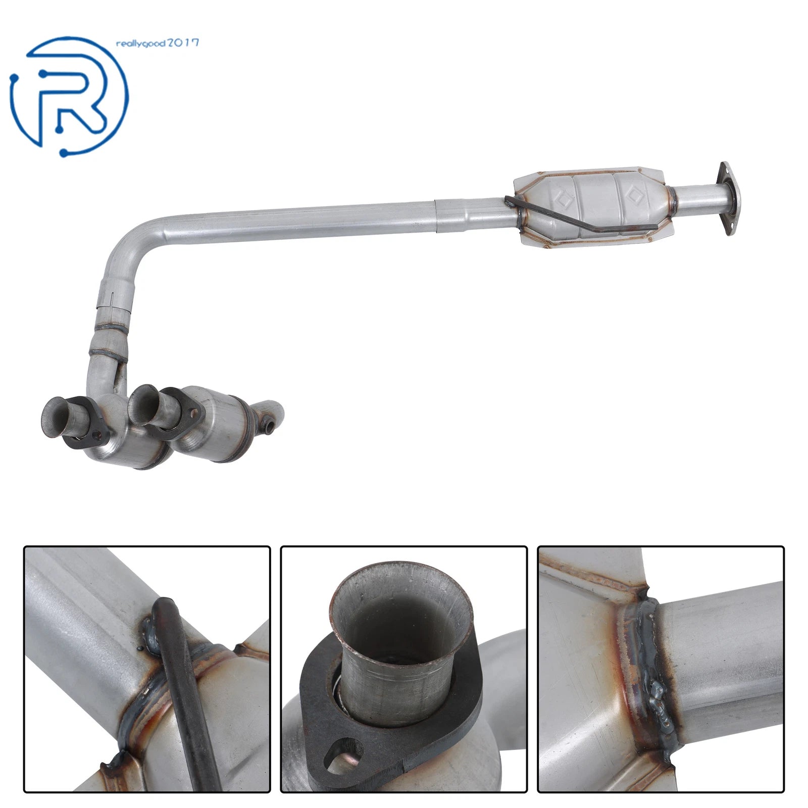 Catalytic Converter Y-Pipe Kit for Jeep Wrangler 4.0L (2004-2006)