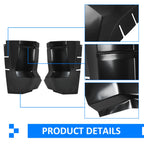 Set of 2 Extended Cab Corner Panels for Dodge Ram 1500 2500 (2009–2018)