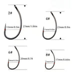 4X Swivel Eye Oval Screws for Carp Fishing Ronnie Rig