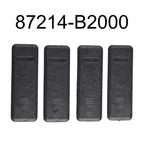 Set of 4 Roof Molding Covers for Kia Soul (2014–2019) OEM 87214 B2000