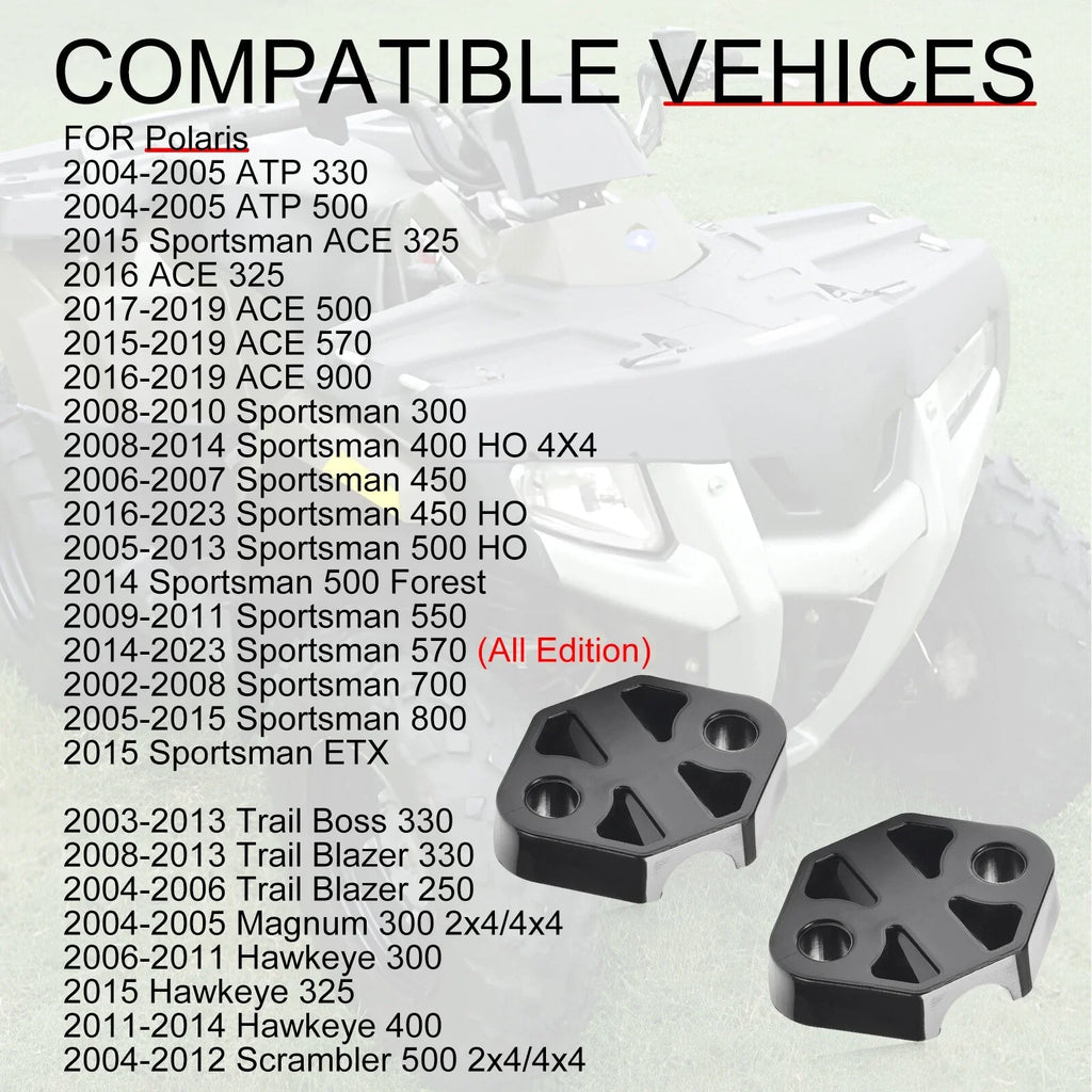 Gear Selector Mount 2 x for Polaris Magnum 330 and Scrambler 500 (2004–2012)