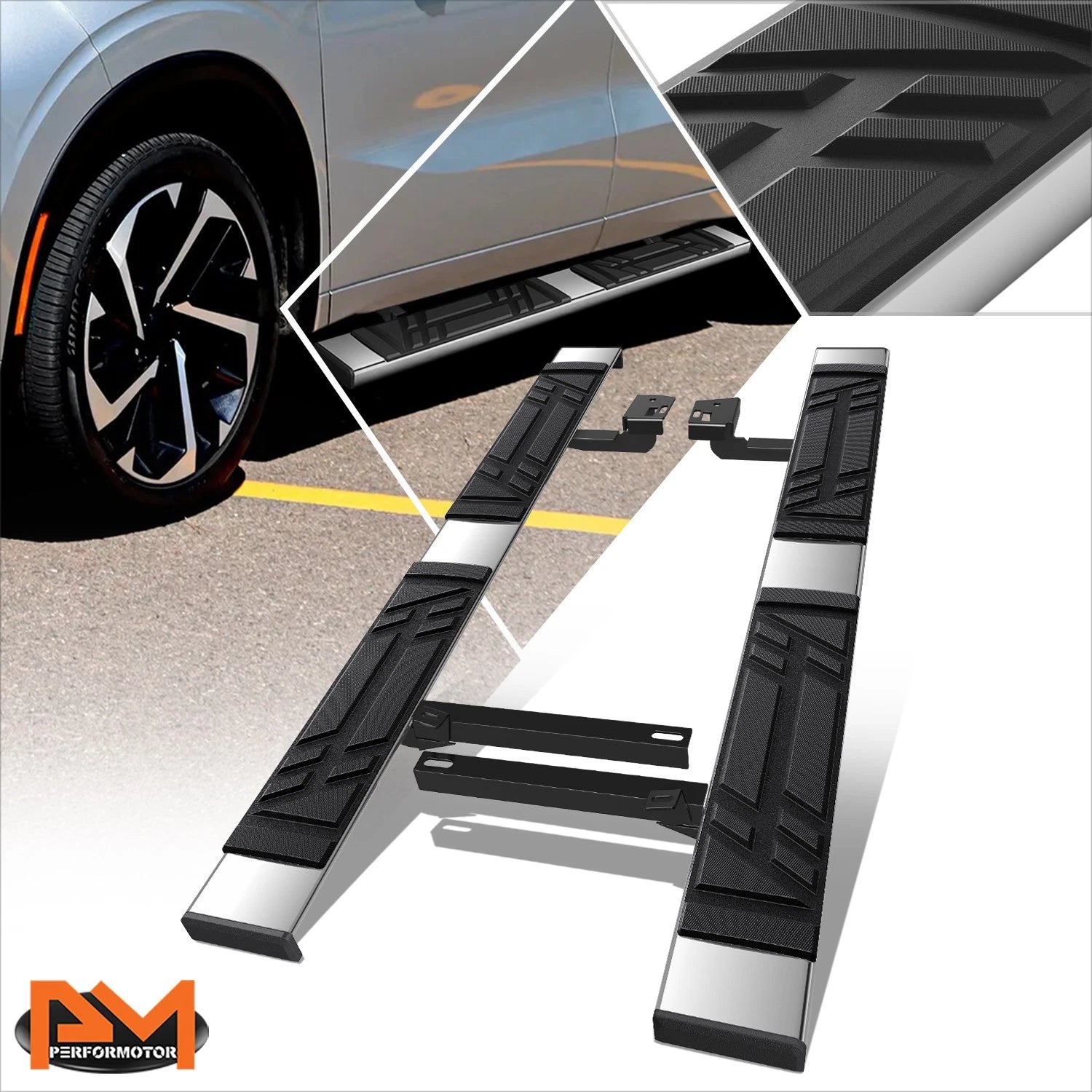 6.5" Side Step Pads for Mitsubishi Outlander (2022–2024)