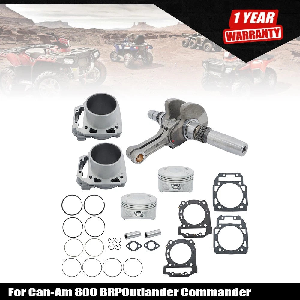 Crankshaft Cylinder Gasket Kit for Can-Am Outlander Commander (2006–2023)