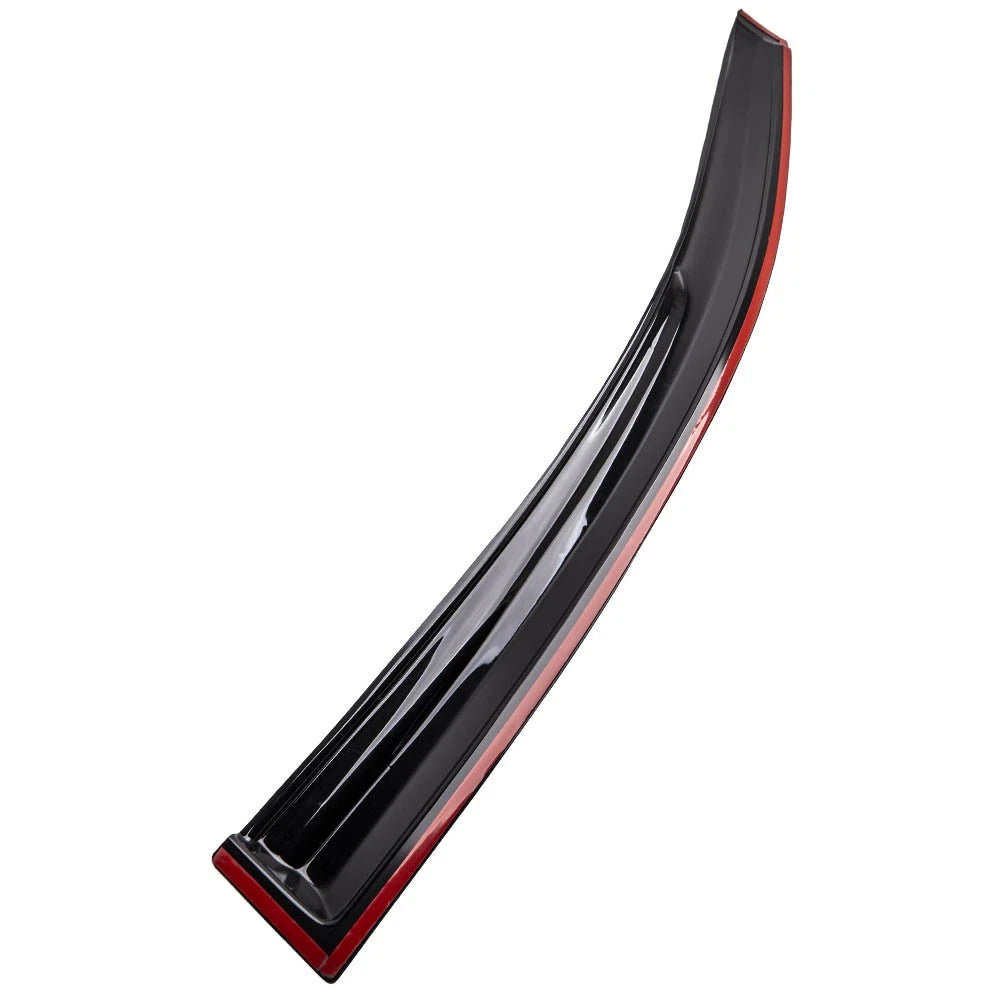 Set of 4 Smoke Acrylic Window Visor Rain Guards for Nissan Sentra (2013–2019)