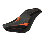 Driver Passenger Pillion Seat for Harley Softail Low Rider (2018-2024)