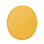 Yellow Front Side Number Plate for Honda Z50 Z50R MR50 XR75 (1974–1987)