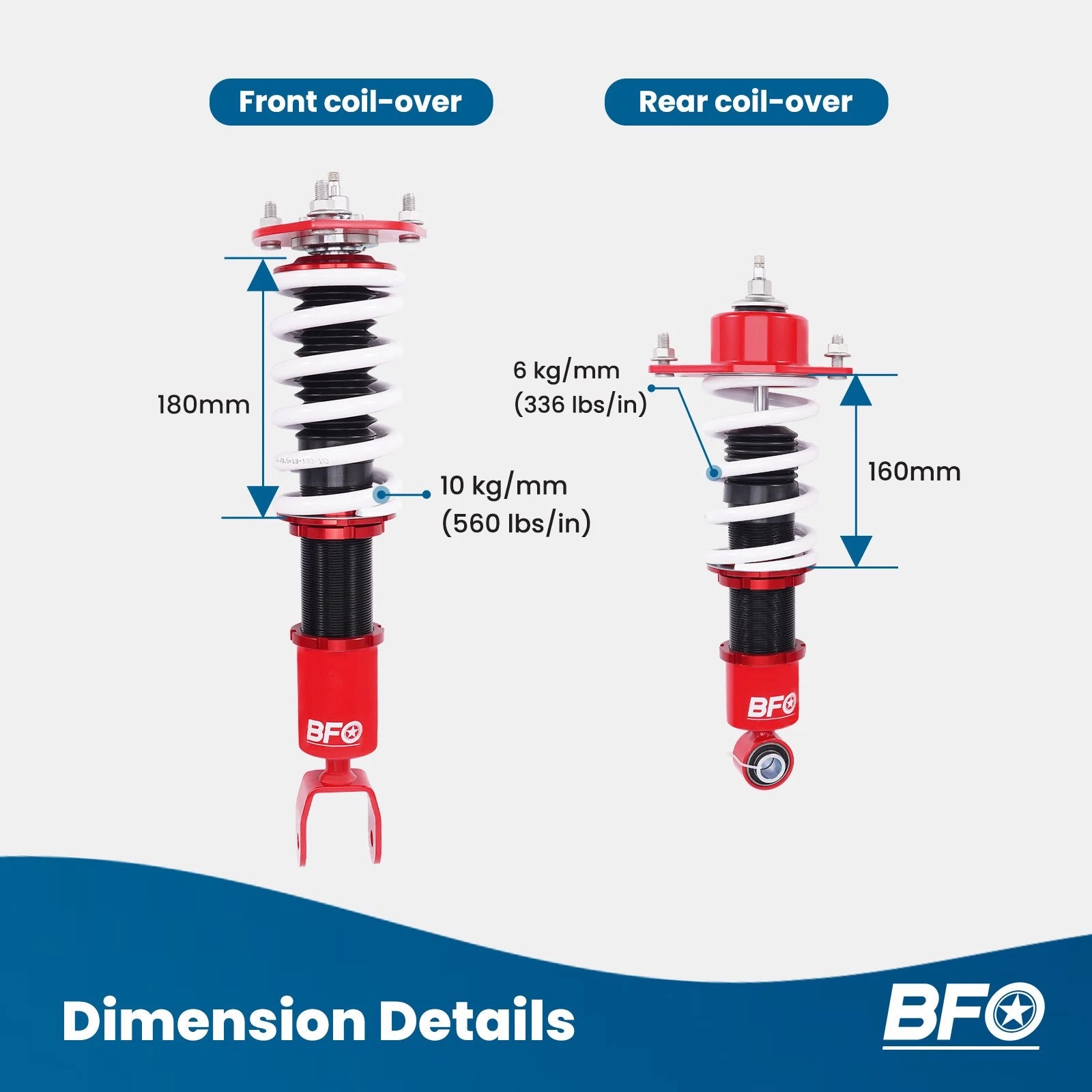 24 Way Adjustable Coilovers for Mazda RX-8 (2004–2011)