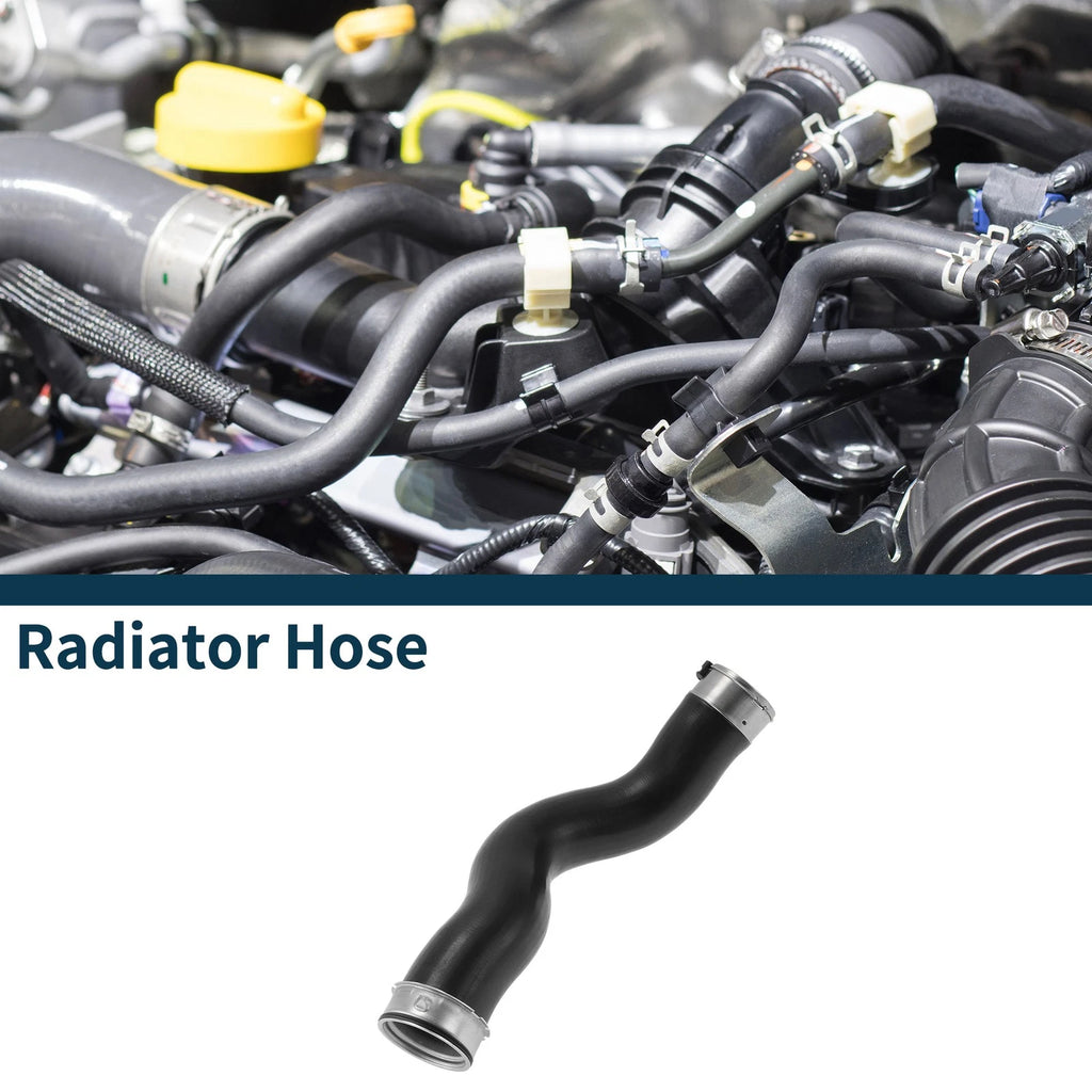 Radiator Hose for BMW X5 F15 F85 (2015–2018) No. 11618513853, Black