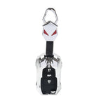 Silver 3-Button Key Remote Cover Case for VW Gran Lavida (2013-2017)