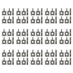 Set of 15 Nickel-Plated Steel Strap Strip Sheets for Battery Pack Spot-Welding