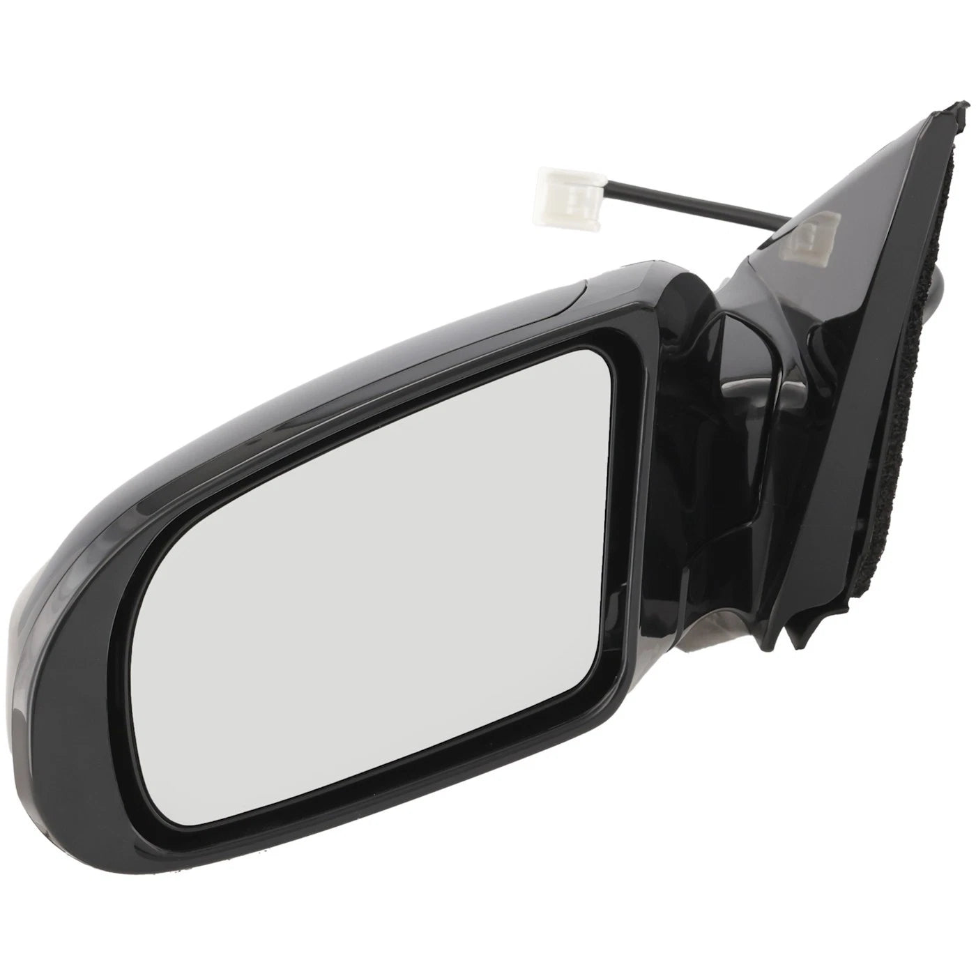 Power Side View Mirror Gloss Black Driver Left for Nissan Maxima (2009–2014)