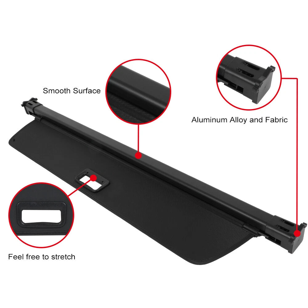 Retractable Rear Cargo Security Trunk Cover for Volvo XC60 (2018–2024)