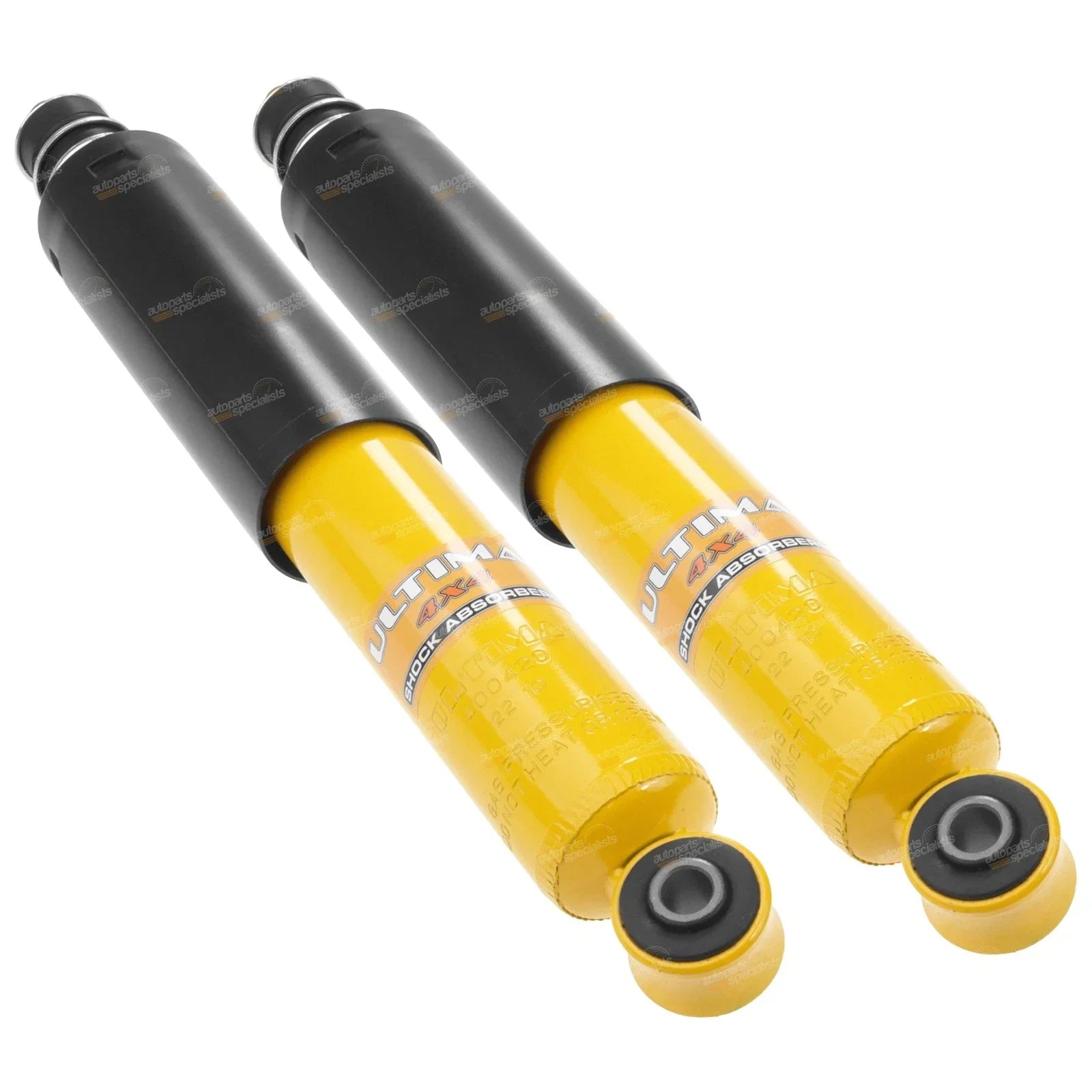 2 x Front HD Shock Absorbers for Toyota Hiace (2005–2018)