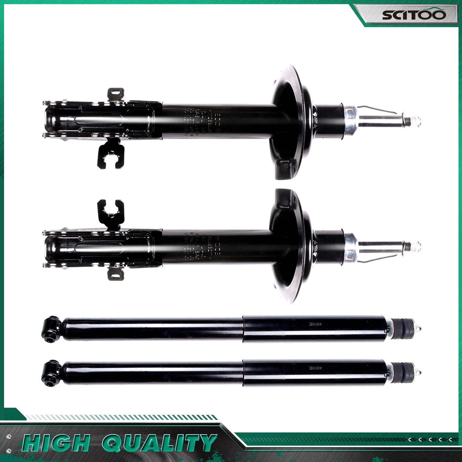 Set of 4 Front Rear Shocks Struts for Mazda CX-9 (2007–2013)