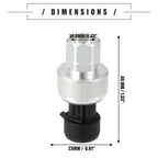 Air Conditioning Pressure Sensor for Chevrolet (Metal Black)