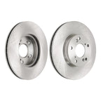 2PC Front Vented Disc Brake Rotors for Honda Accord 2.4L (2014–2016)