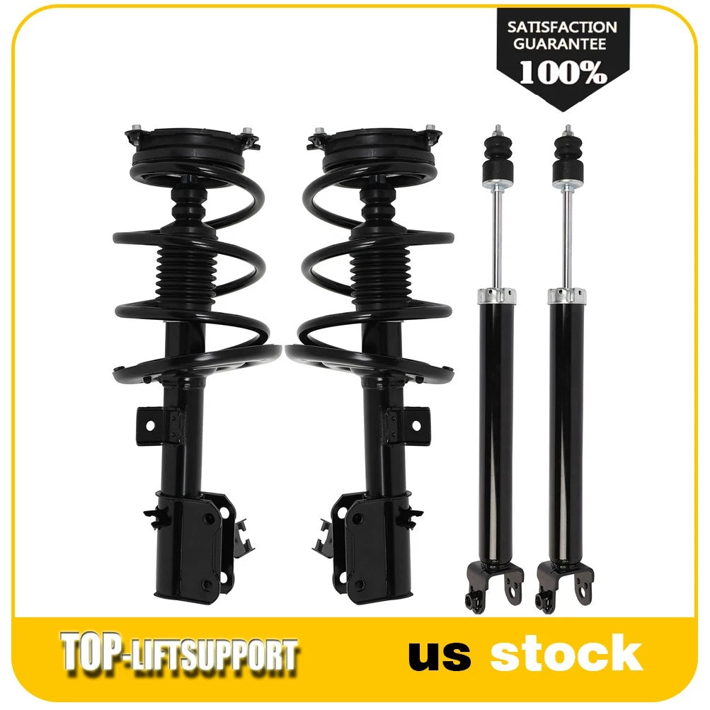 Set of 4 Complete Struts Coil Springs and Shocks for Nissan Altima