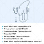 Wireless Microphone Headset 2.4G for Pro Audio Voice Teaching
