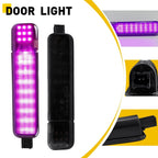 2-Piece Purple LED Door Panel Courtesy Lamps for Cadillac Escalade (1999)