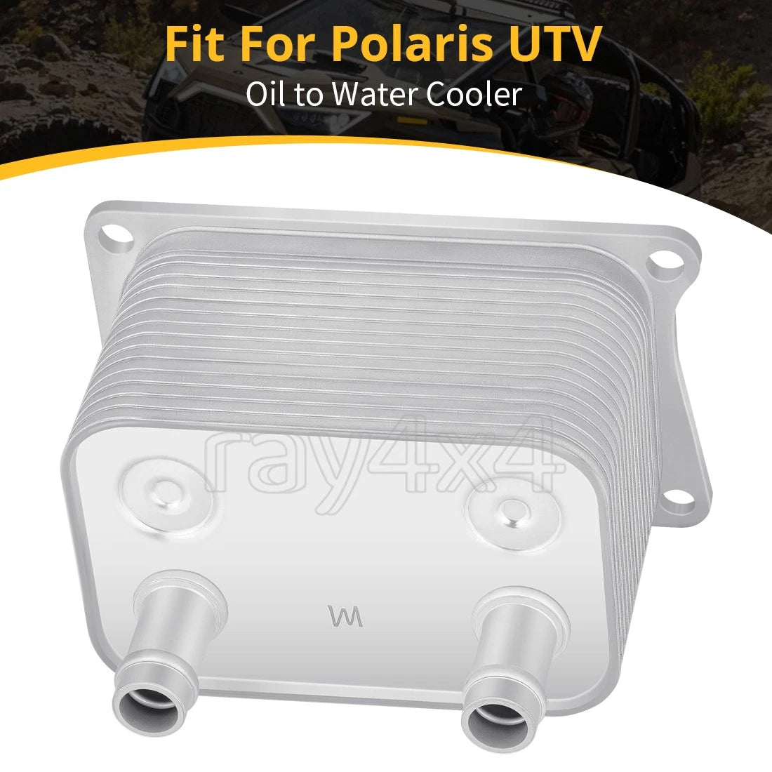 Oil to Water Cooler for Polaris RZR 1000, RZR Pro XP Turbo, General 1000 (2014–2023)