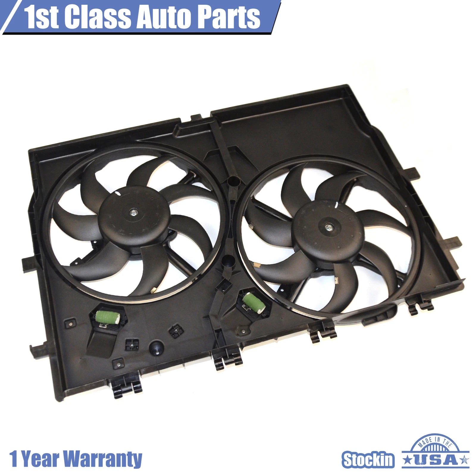 Radiator Cooling Fan Assembly for Ram ProMaster 1500 2500 3500 (2014–2023)