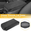 Leather Center Console Lid Armrest Cover for Subaru Crosstrek (2012–2017)