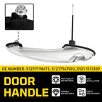Driver Side Front Outside Door Handle for Mini Cooper R50 R52 R53 R55 R56 (2002–2013)
