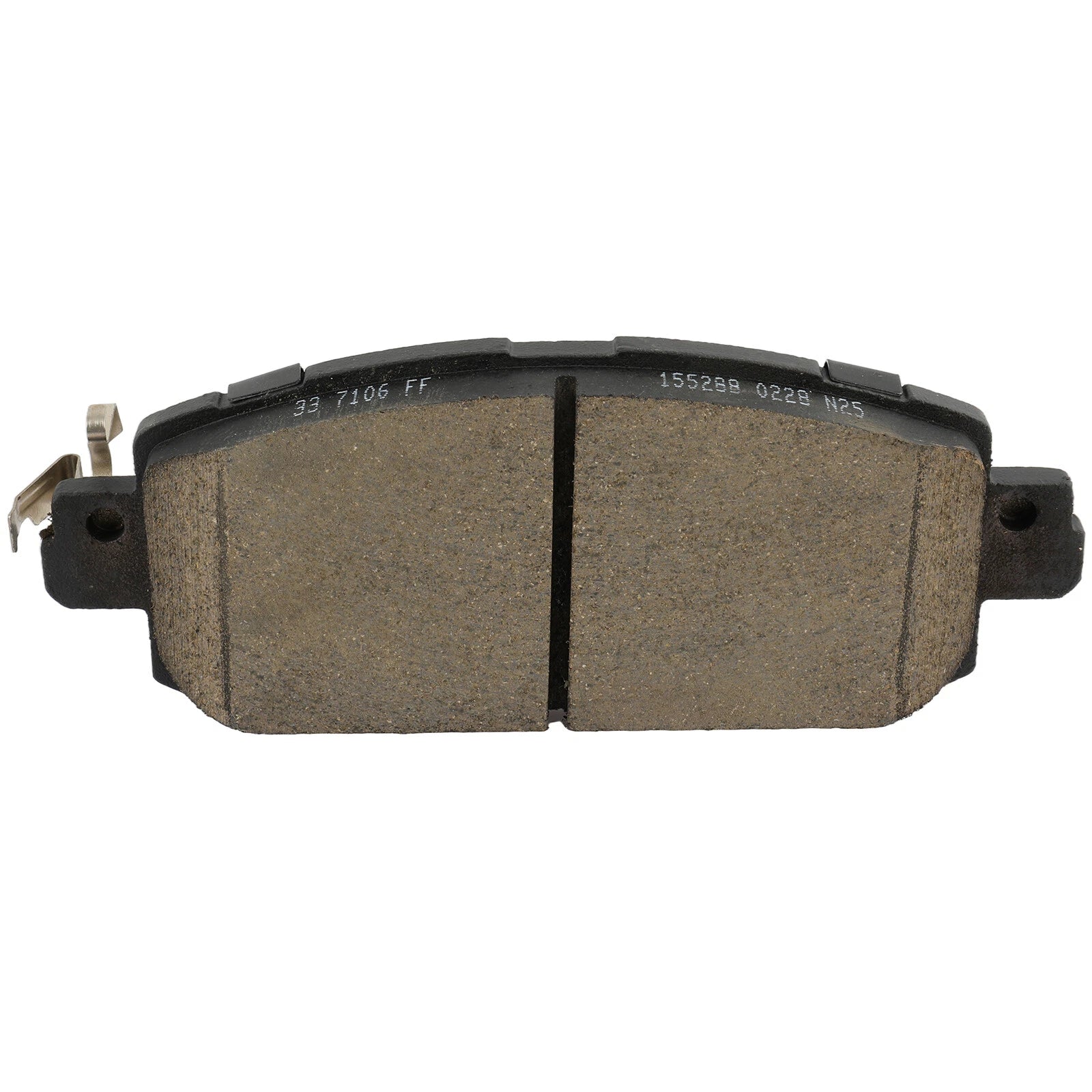 Set of 4 Front Ceramic Brake Pads for Nissan Kicks, Sentra