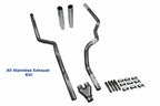Dual Exhaust Kit for Ford F-150 (1998–2003) - Stainless Steel, Rear Exit