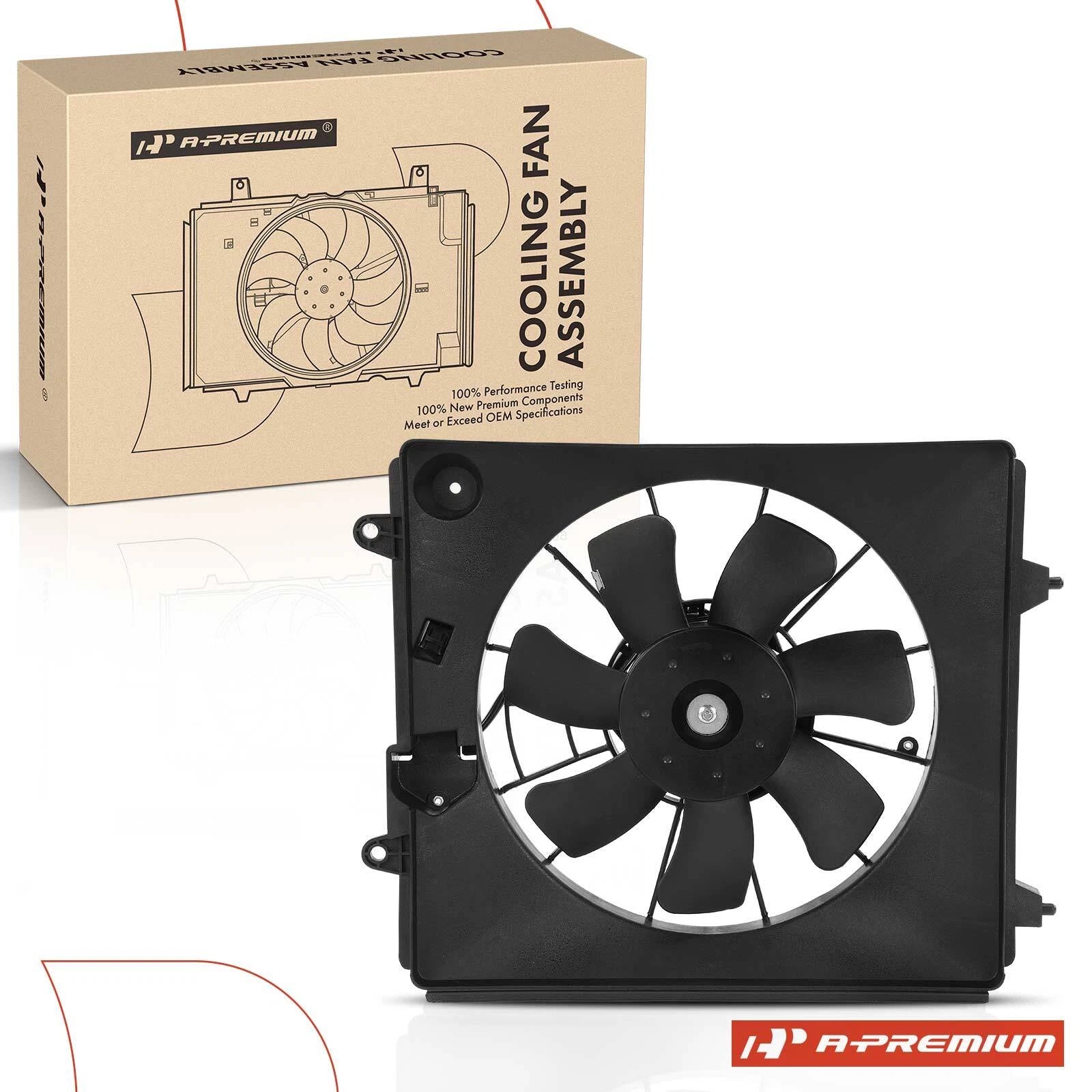 Cooling Fan Assembly with Shroud for Honda CR-V (2007–2009)