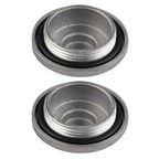 2X Valve Tappet Cover Cap Plug for Honda CT70 ATC70 CRF50F TRX90 Z50R XR50R