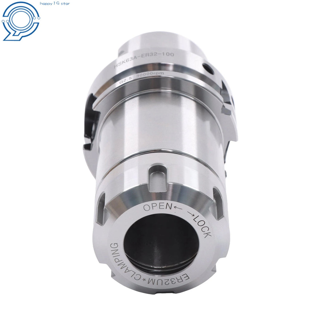 HSK63A ER32 Collet Chuck 100mm G2.5 30000RPM Precision Tool Holder